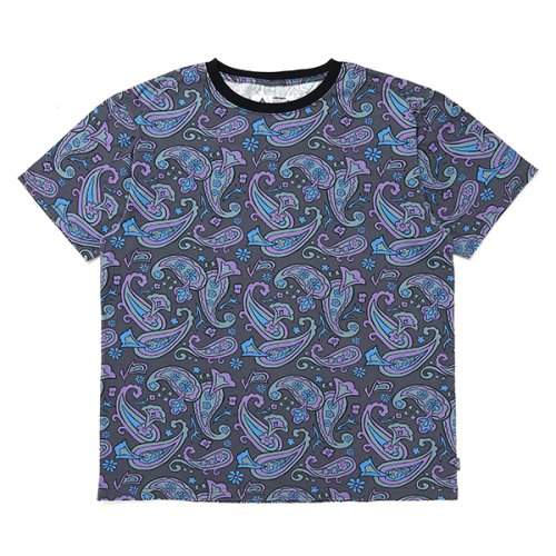 他の写真1: CHALLENGER/S/S PAISLEY TEE（CHARCOAL/PURPLE）［ペイズリーT-24春夏］