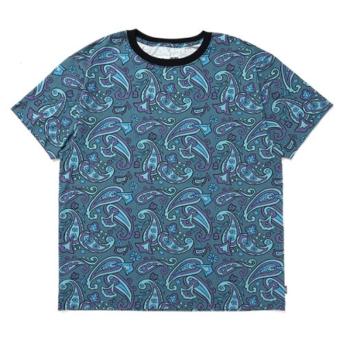 他の写真1: CHALLENGER/S/S PAISLEY TEE（BLUE GRAY/PURPLE）［ペイズリーT-24春夏］