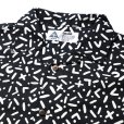 画像3: CHALLENGER/S/S CHIP PRINTED SHIRT（BLACK）［チッププリントシャツ-24春夏］ (3)