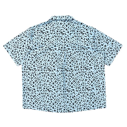 他の写真2: CHALLENGER/S/S CHIP PRINTED SHIRT（LT BLUE）［チッププリントシャツ-24春夏］