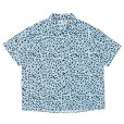 画像1: CHALLENGER/S/S CHIP PRINTED SHIRT（LT BLUE）［チッププリントシャツ-24春夏］ (1)