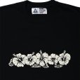 画像3: CHALLENGER/HIBISCUS TEE（BLACK）［プリントT-24春夏］ (3)