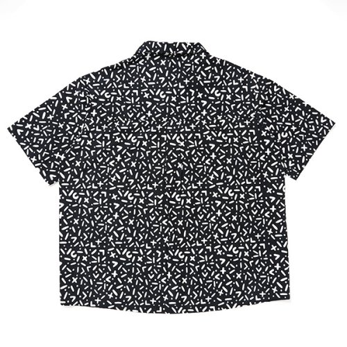 他の写真2: CHALLENGER/S/S CHIP PRINTED SHIRT（BLACK）［チッププリントシャツ-24春夏］