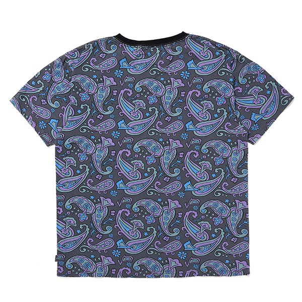 画像2: CHALLENGER/S/S PAISLEY TEE（CHARCOAL/PURPLE）［ペイズリーT-24春夏］