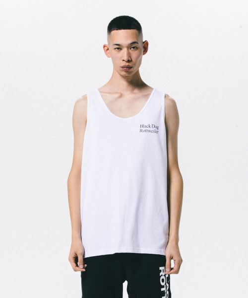 他の写真2: ROTTWEILER/2 LINE TANK TOP（WHITE） 【30%OFF】［タンクトップ-24春夏］