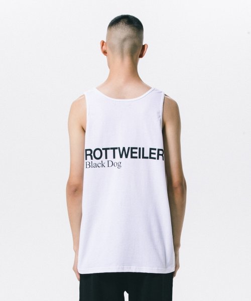 他の写真3: ROTTWEILER/2 LINE TANK TOP（WHITE） 【30%OFF】［タンクトップ-24春夏］