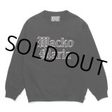 WACKO MARIA/HEAVY WEIGHT CREW NECK SWEAT SHIRT（BLACK）［クルーネックスウェット-24春夏］