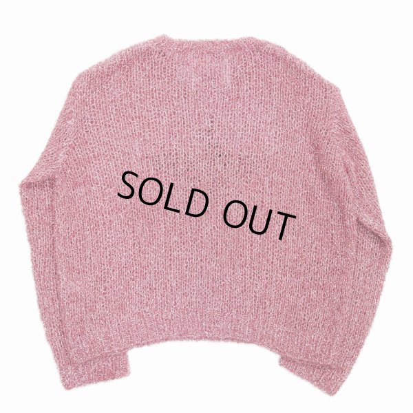 画像2: DAIRIKU/"Babylon" Star Lame Knit（Pink） 【30%OFF】［スターラメニット-24春夏］