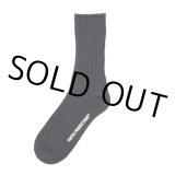 COOTIE PRODUCTIONS/Raza Lowgauge Socks（Black）［ローゲージソックス-24春夏］