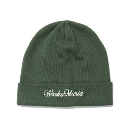 他の写真1: WACKO MARIA/COTTON KNIT WATCH CAP（GREEN）［コットンニットキャップ-24春夏］