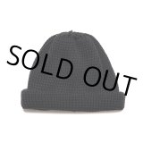 COOTIE PRODUCTIONS/Lowgauge Roll Up Beanie（Black）［ロールアップビーニー-24春夏］
