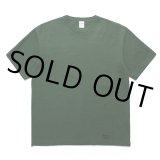 WACKO MARIA/WASHED HEAVY WEIGHT T-SHIRT（GREEN）［プリントT-24春夏］