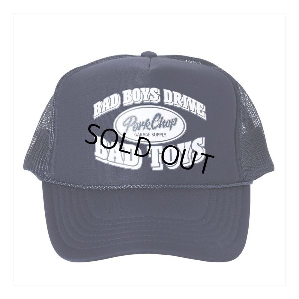 画像1: PORKCHOP/BAD TOYS CAP（NAVY）［メッシュキャップ-23春夏］