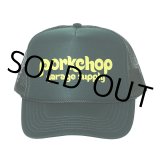 PORKCHOP/WHEEL LOGO MESH CAP（DARK GREEN）［メッシュキャップ-23秋冬］