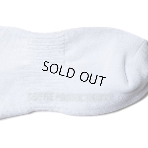 画像2: COOTIE PRODUCTIONS/Raza Middle Socks（White）［ミドルソックス-24春夏］