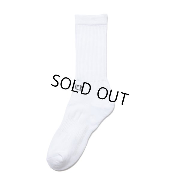 画像1: COOTIE PRODUCTIONS/Raza Middle Socks（White）［ミドルソックス-24春夏］