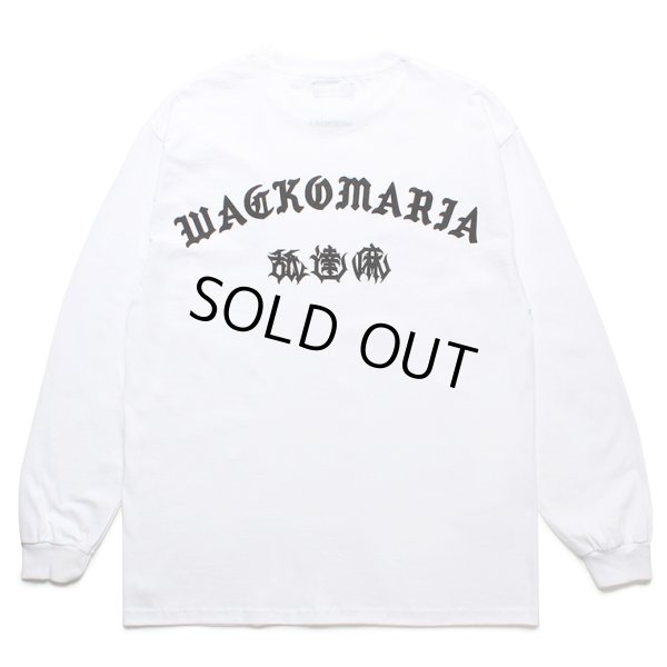 画像2: WACKO MARIA/舐達麻 / HIGH TIMES / LONG SLEEVE T-SHIRT（WHITE）［プリント長袖T-24春夏］