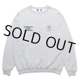 WACKO MARIA/舐達麻 / HIGH TIMES / SWEAT SHIRT（GRAY）［クルーネックスウェット-24春夏］