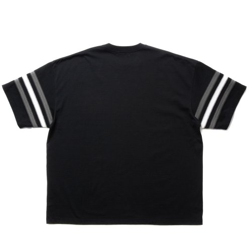 他の写真2: COOTIE PRODUCTIONS/Jacquard Sleeve S/S Tee（Black）［ジャガードスリーブT-24春夏］