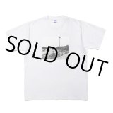 ROTTWEILER/PIGMENT PHOTO TEE（WHITE） 【30%OFF】［プリントT-24春夏］