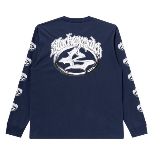 他の写真2: BlackEyePatch/KUSTOM CAR EMBLEM L/S TEE（NAVY）