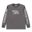 画像1: BlackEyePatch/HWC TAPED L/S TEE（CHARCOAL） (1)