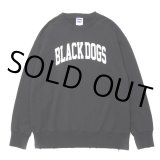 ROTTWEILER/B.D DAMAGE SWEATER（CHARCOAL） 【30%OFF】［ユーズド加工クルーネックスウェット-24春夏］