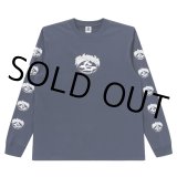 BlackEyePatch/KUSTOM CAR EMBLEM L/S TEE（NAVY）