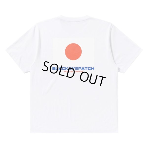 画像1: BlackEyePatch/JAPAN FLAG TEE（WHITE）