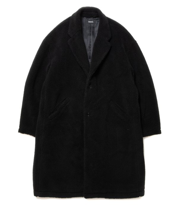 画像1: ROTTWEILER/R9 BOA COAT（BLACK） 【40%OFF】［ボアコート-23秋冬］