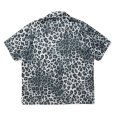 画像2: ROTTWEILER/R9 LEOPARD S/S SHIRT（GRAY） 【30%OFF】［レオパードシャツ-24春夏］ (2)