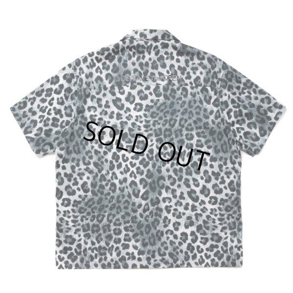 画像2: ROTTWEILER/R9 LEOPARD S/S SHIRT（GRAY） 【30%OFF】［レオパードシャツ-24春夏］