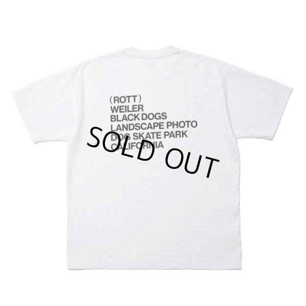 画像2: ROTTWEILER/PIGMENT PHOTO TEE（WHITE） 【30%OFF】［プリントT-24春夏］