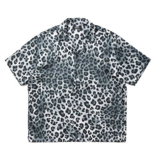 他の写真1: ROTTWEILER/R9 LEOPARD S/S SHIRT（GRAY） 【30%OFF】［レオパードシャツ-24春夏］