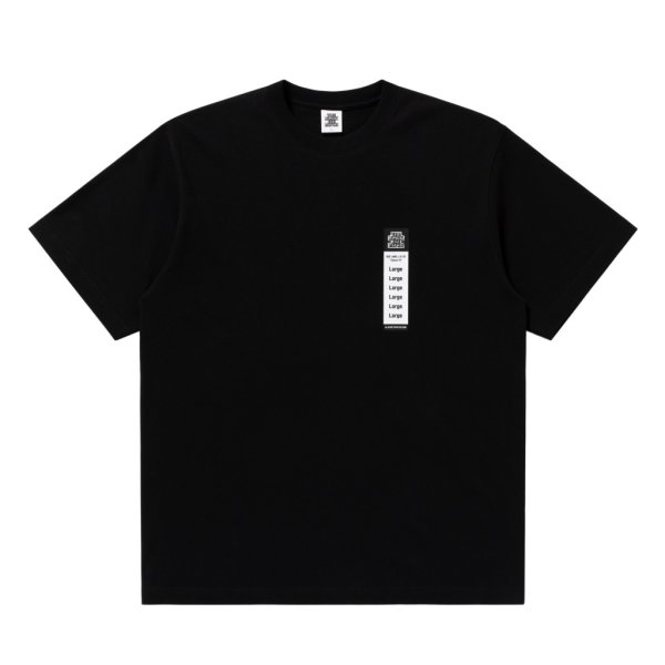 画像1: BlackEyePatch/SIZE LABEL TEE（BLACK）