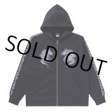 BlackEyePatch/KANJI TAPED DRAGON ZIP HOODIE（BLACK）