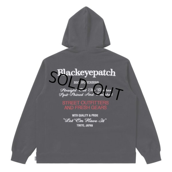 画像1: BlackEyePatch/BIG BUSINESS STATEMENT HOODIE（BLACK）