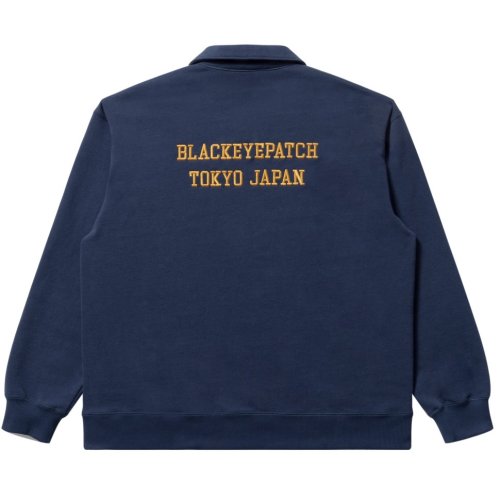 他の写真2: BlackEyePatch/ROYAL B EMBLEM COLLARED SWEAT PULLOVER（NAVY）