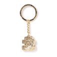 画像1: BlackEyePatch/BRICKED OG LABEL KEYCHAIN（GOLD） (1)