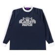 画像1: BlackEyePatch/PIMP SPORT JERSEY L/S TEE（NAVY） (1)