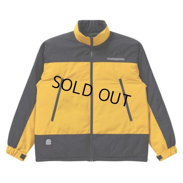 画像1: BlackEyePatch/2 TONE NYLON PUFFER JACKET（YELLOW）