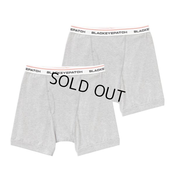 画像1: BlackEyePatch/BASIC BOXERS（HEATHER GRAY）