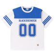 画像1: BlackEyePatch/DOUBLE O FOOTBALL TEE（WHITE） (1)