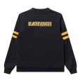 画像2: BlackEyePatch/JAGGED B LOGO SWEAT CARDIGAN （BLACK） (2)