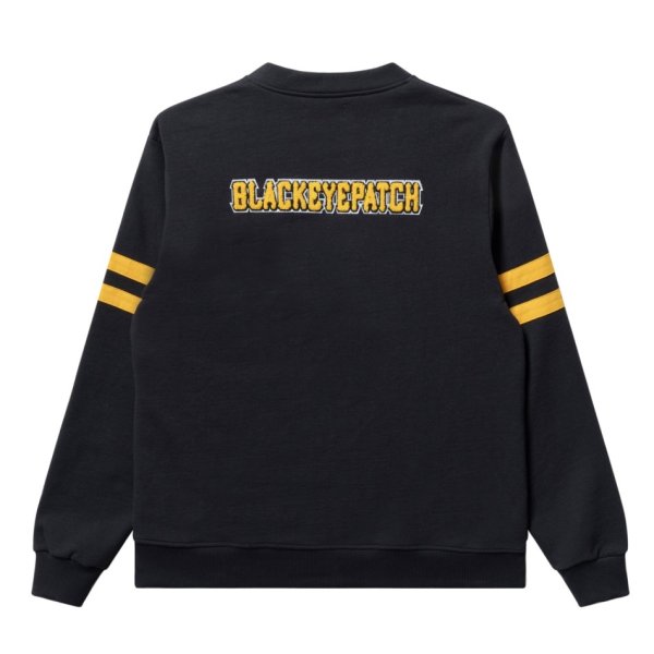 画像2: BlackEyePatch/JAGGED B LOGO SWEAT CARDIGAN （BLACK）