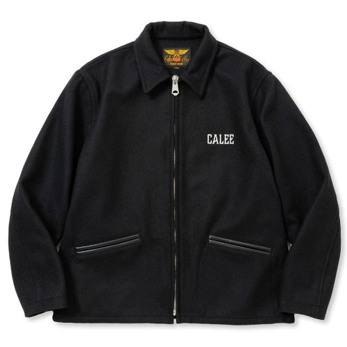 他の写真1: CALEE/MELTON WOOL SPORTS TYPE JACKET＜REBELS RULE＞（BLACK） 【40%OFF】［メルトンウールスポーツJKT-23秋冬］