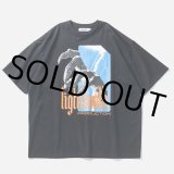 TIGHTBOOTH/HAND T-SHIRT（Black） 【20%OFF】［プリントT-24春夏］