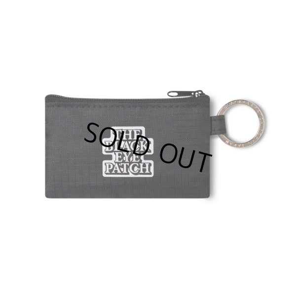 画像1: BlackEyePatch/OG LABEL NYLON KEYRING POUCH（BLACK）