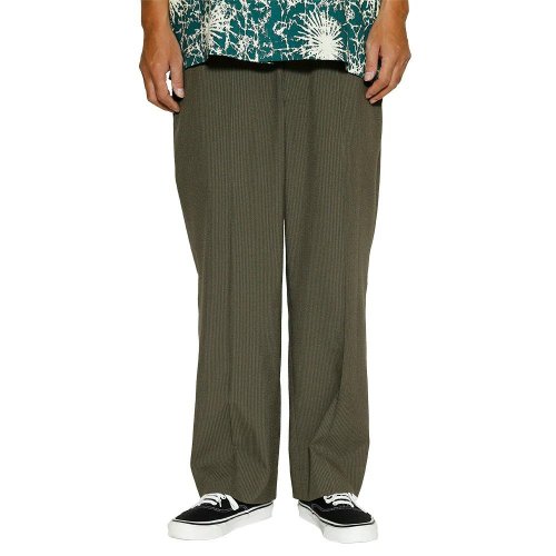 他の写真2: CALEE/R/SUCKER WIDE SLACKS（OLIVE）［シアサッカーワイドスラックス-24春夏］