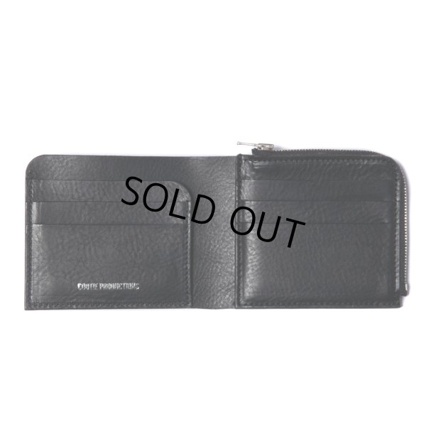 画像3: COOTIE PRODUCTIONS/Leather Bifold Purse（Black）［レザーウォレット-24春夏］